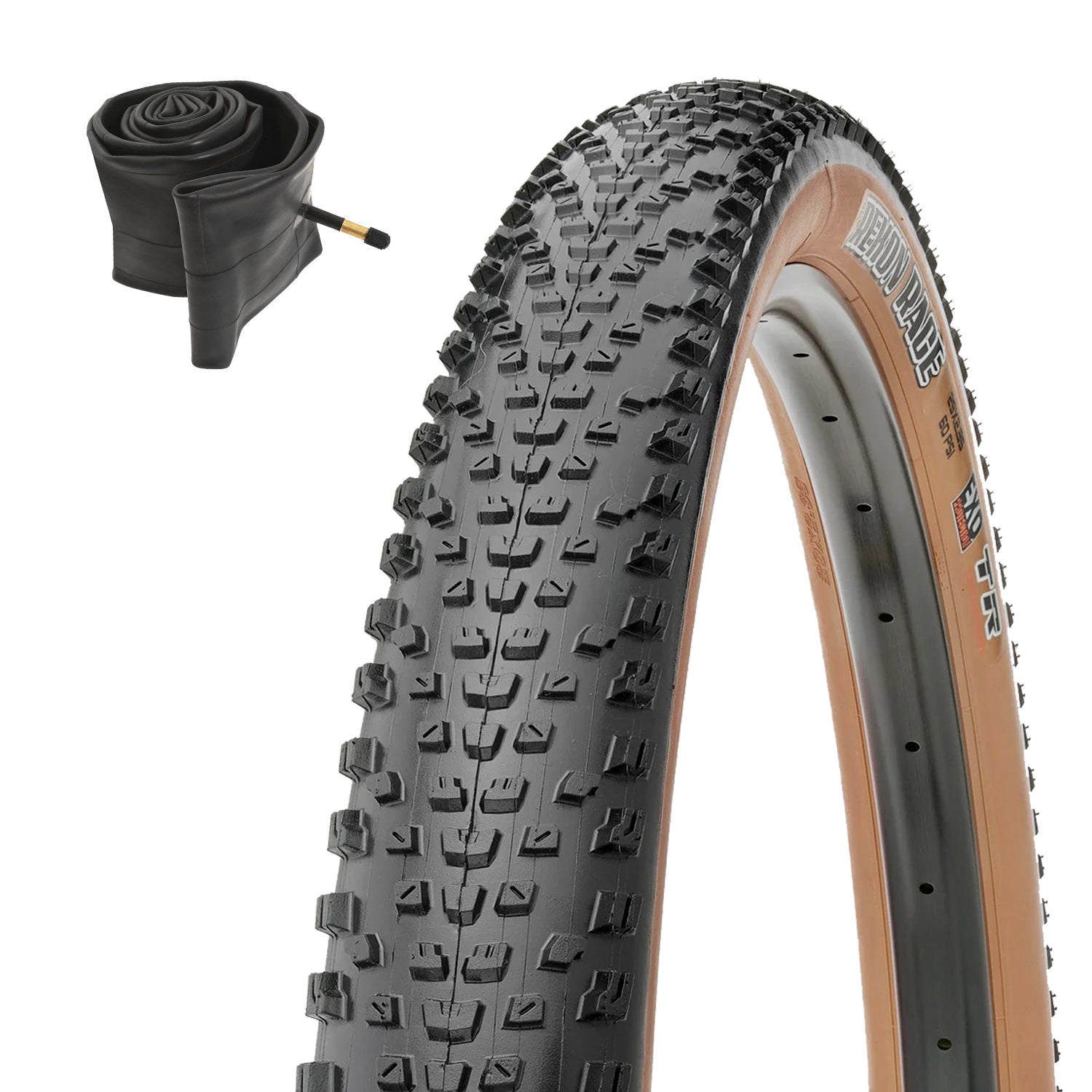 Maxxis Rekon Race タンウォール（ブラウン）　29 1-Pack 27.5” Rekon Race Tan Wall Bike for Mountain Bikes &…